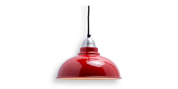 Cheshire Ceiling Light Cherry 12"