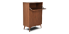 Lap & Dado Derry Bar Cabinet 5 Buy wood furniture online - Buy Bar cabinet online crafted with quality materials - Lap & Dado furniture, contemporary mid-century modern design, Derry bar cabinet in teak veneer with solid teak wood legs for your living or dining room