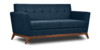 Lap and Dado Kara Teak Sofa Indigo 2
