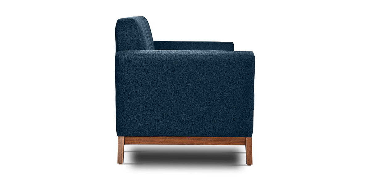 Lap and Dado Kara Teak Sofa Indigo 3