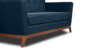 Lap and Dado Kara Teak Sofa Indigo 5