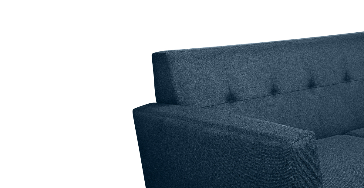 Lap and Dado Kara Teak Sofa Indigo 7