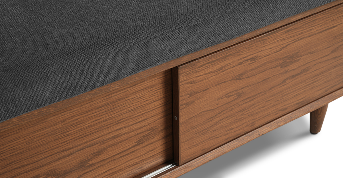 Lap and Dado Merca Storage Bench - Bingle Shadow 6