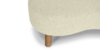 Lap and Dado Trosa Oak Boucle Bench - Ivory6