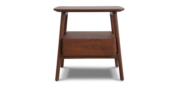 Cavan Teak Side Table with Drawer