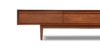 Lap and Dado Homs Oak Media Unit - Teak Finish 6