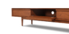 Lap and Dado Homs Oak Media Unit - Teak Finish 7