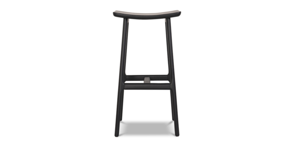 Nara Ash Bar Stool - Black